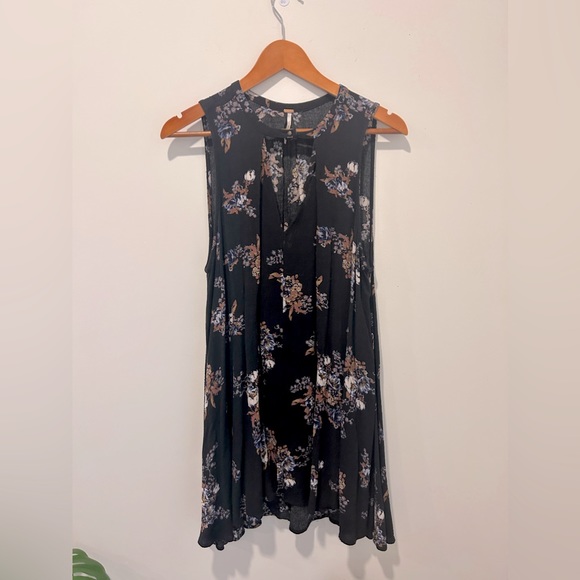 Free People Tree Swing Tunic Dress ~ size Small - Picture 3 of 10